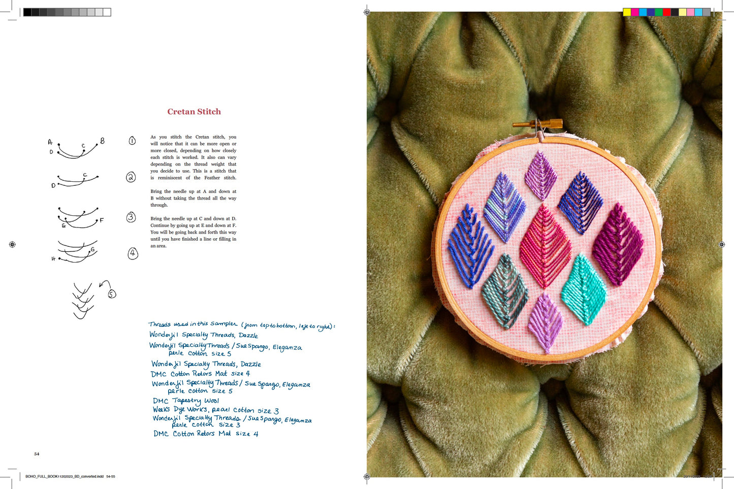 Needles Out! BOHO Embroidery: Mixed Media Techniques