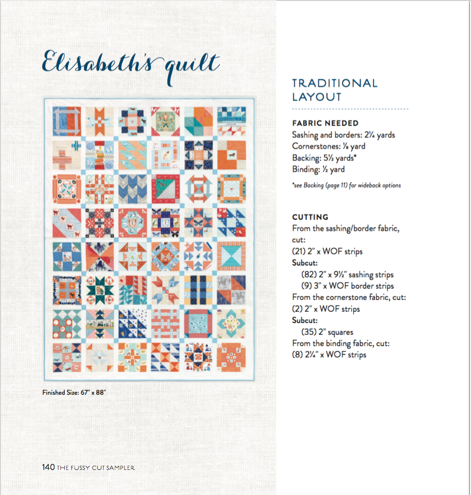 The Fussy Cut Sampler