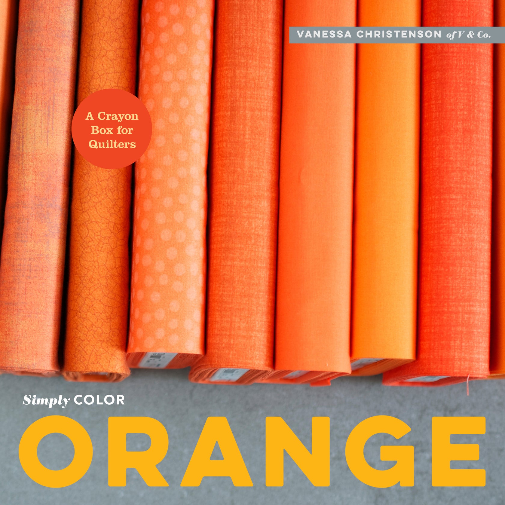 Simply Color Orange Lucky Spool